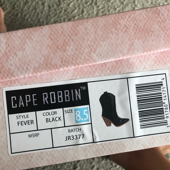 cape robbin fever western boot